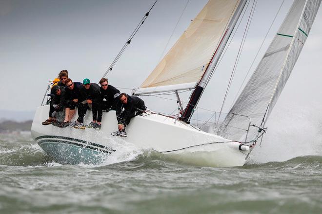 BKA sailors competing on-board J109 Yeoman of Wight ©  Paul Wyeth / RYA http://www.rya.org.uk